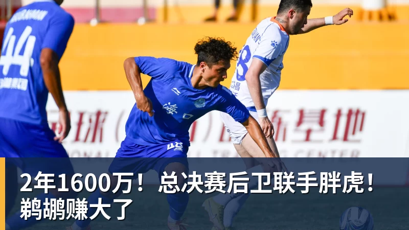 乐鱼平台2年1600万！总决赛后卫联手胖虎！鹈鹕赚大了
